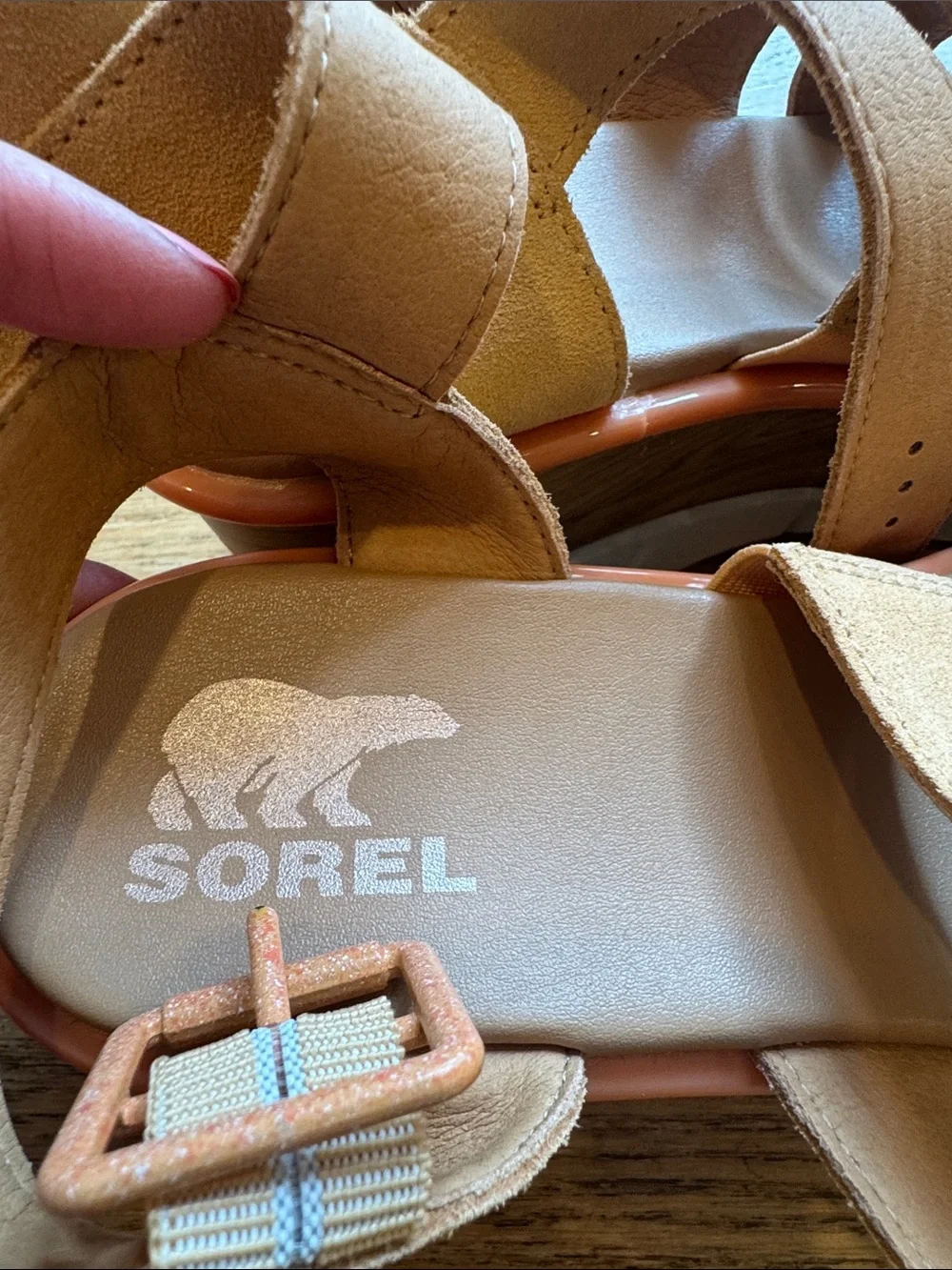Sorel Women's Joanie III wedge sandal, size 8.5